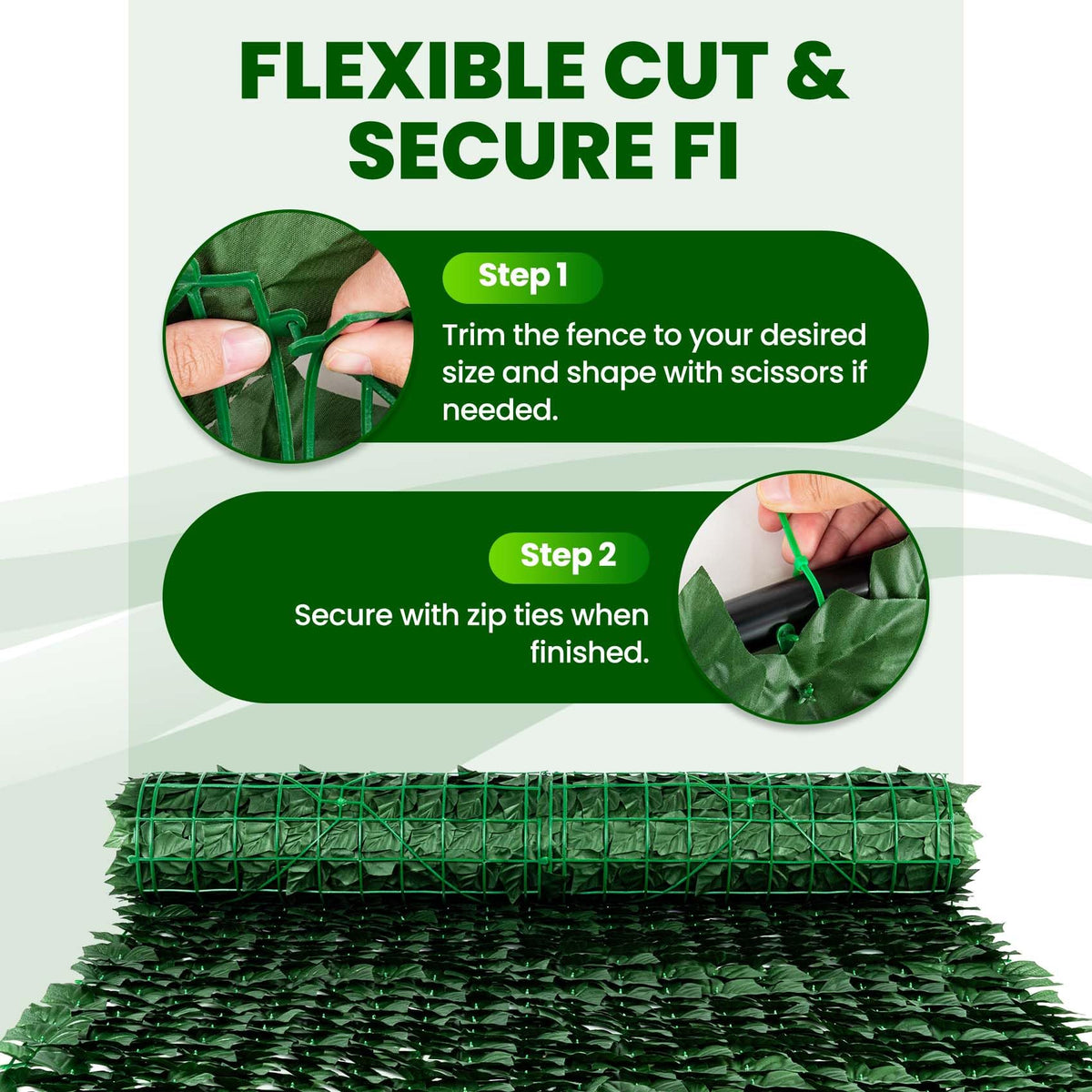 KASZOO porous reinforced base enables easy attachment to various surfaces.