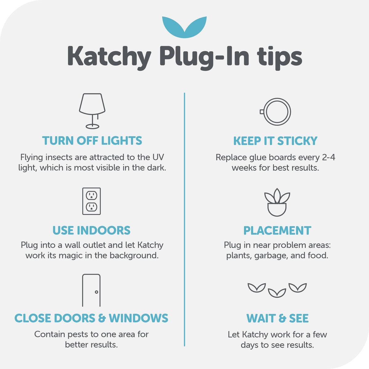 KATCHY two-pack covers multiple indoor areas for pest control.