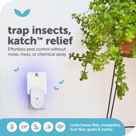 KATCHY two-pack plug-in fly trap designed for multi-room pest control.