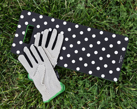 Kate Spade New York garden gloves palm detail highlights durable lining