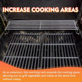 KATEEDY expands cooking space for vegetables and meats simultaneously