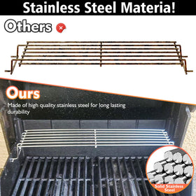 KATEEDY keeps sides warm while grilling without crowding