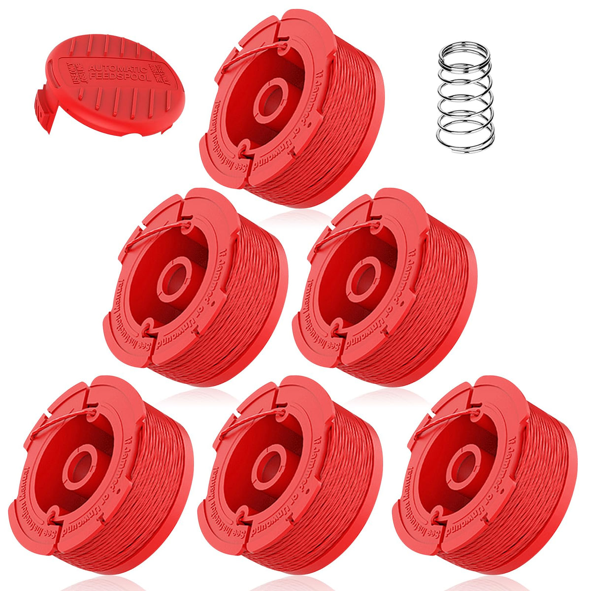 Katifee CMZST080 spool for Craftsman trimmers with steady line feeding.