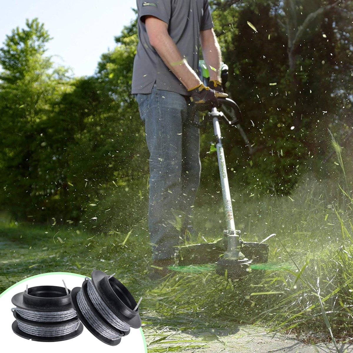 Katifee SB00L00 compatible with Greenworks and Snapper trimmers