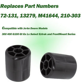 Kauklibna deck roller compatibility with John Deere models