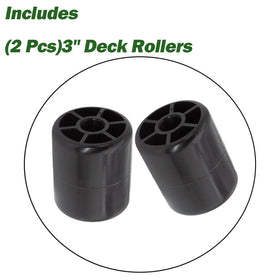 Kauklibna deck roller inner bore 17mm for secure mounting