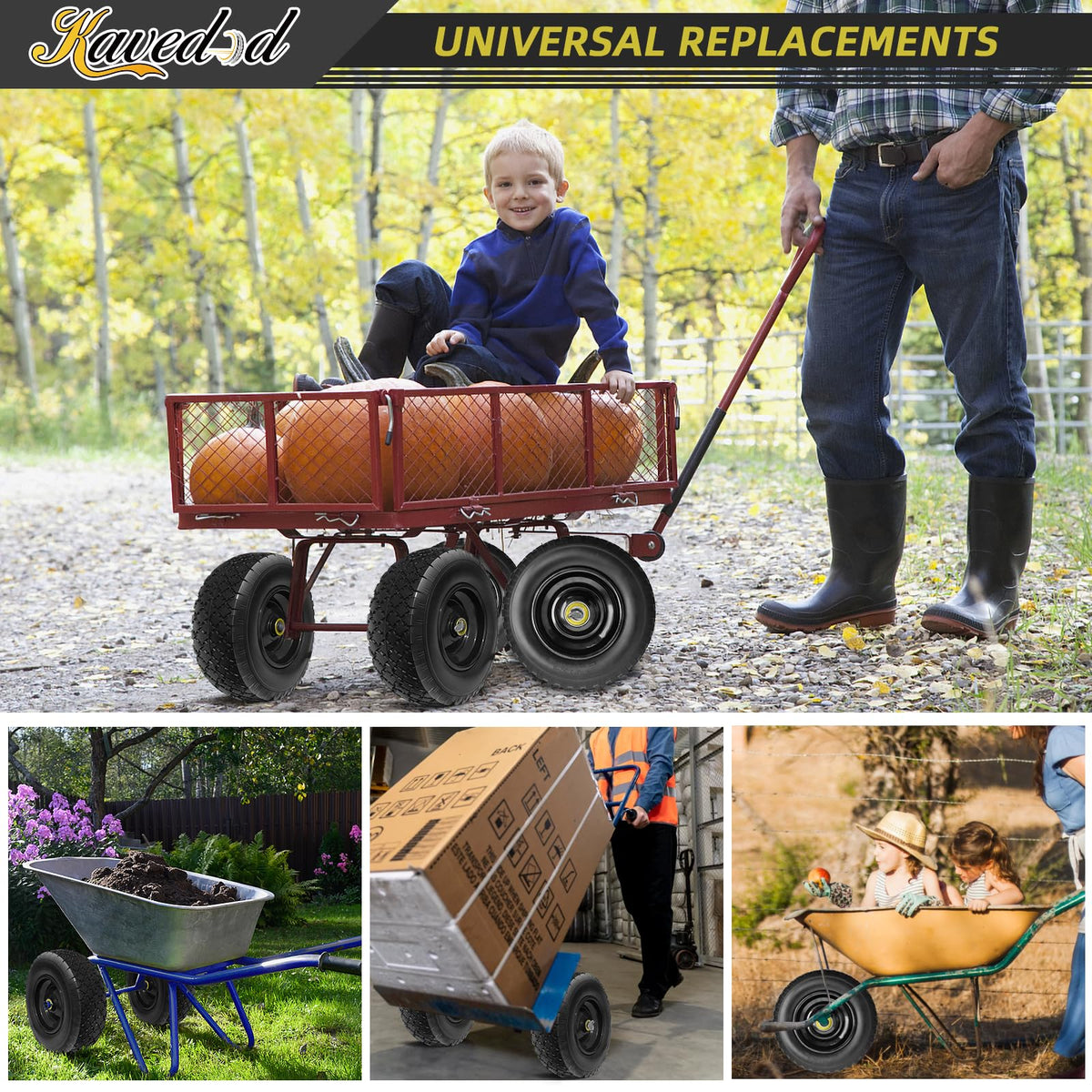 Kavedod easy install kit with spacers and pins included.