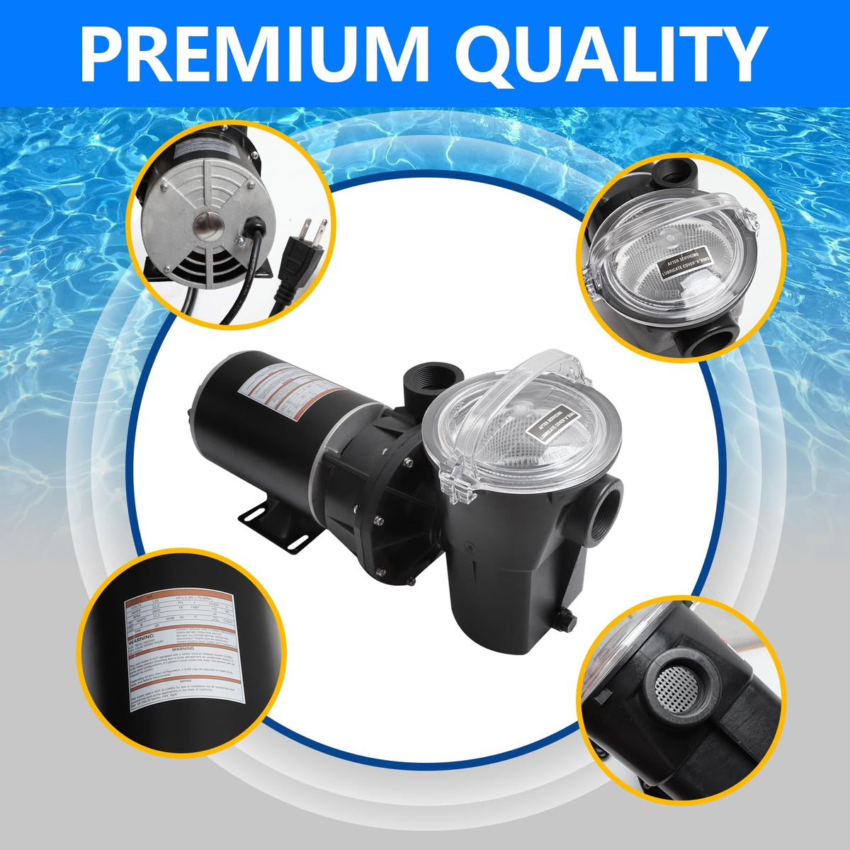 Kavius W3SP1580X15 delivers 70 GPM for steady circulation