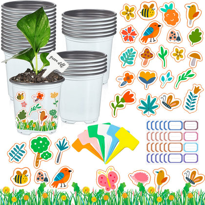 Kavoc garden pot craft kit pots for creative planting projects