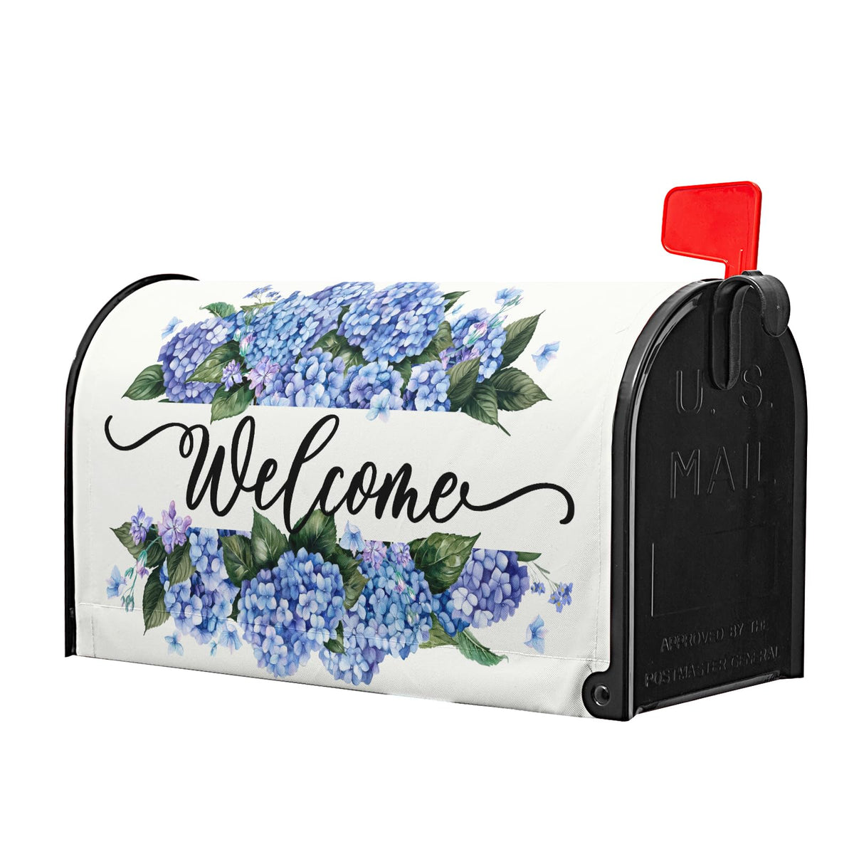 Kawani weatherproof polyester fabric protects mailboxes from elements.