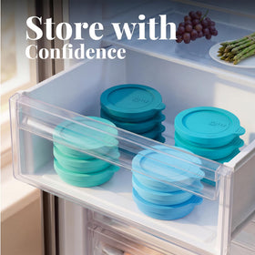 Kayaso multicolor patty set helps separate meats and veggie patties