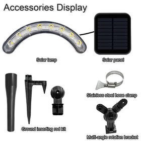 Kayiune 2-in-1 light for flag and landscape applications.