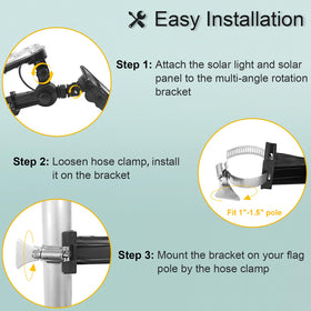 Kayiune IP65 waterproof light withstands rain and snow during outdoor use.