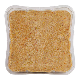 Kaytee Orange Harvest Suet Dough tray enables mess‑free filling.