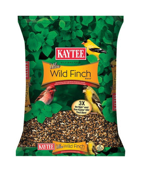 Kaytee Ultra Wild Finch Nyjer resealed bag for cool dry storage.