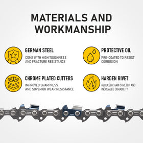 KAZPRO German steel quenching boosts toughness and durability.