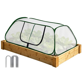 KBOROVER garden rows accelerator cover folded for compact storage and reuse