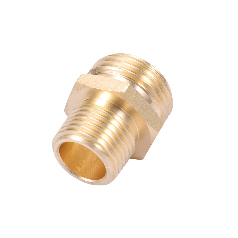 Kbrotech adapter includes extra rubber washers for a tight, watertight seal