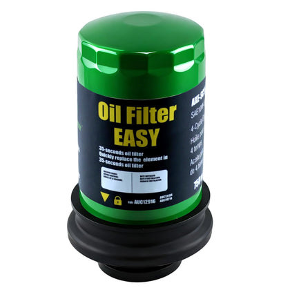 KCMSsertkir AUC12916 oil filter with twist-lock system enables easy maintenance.