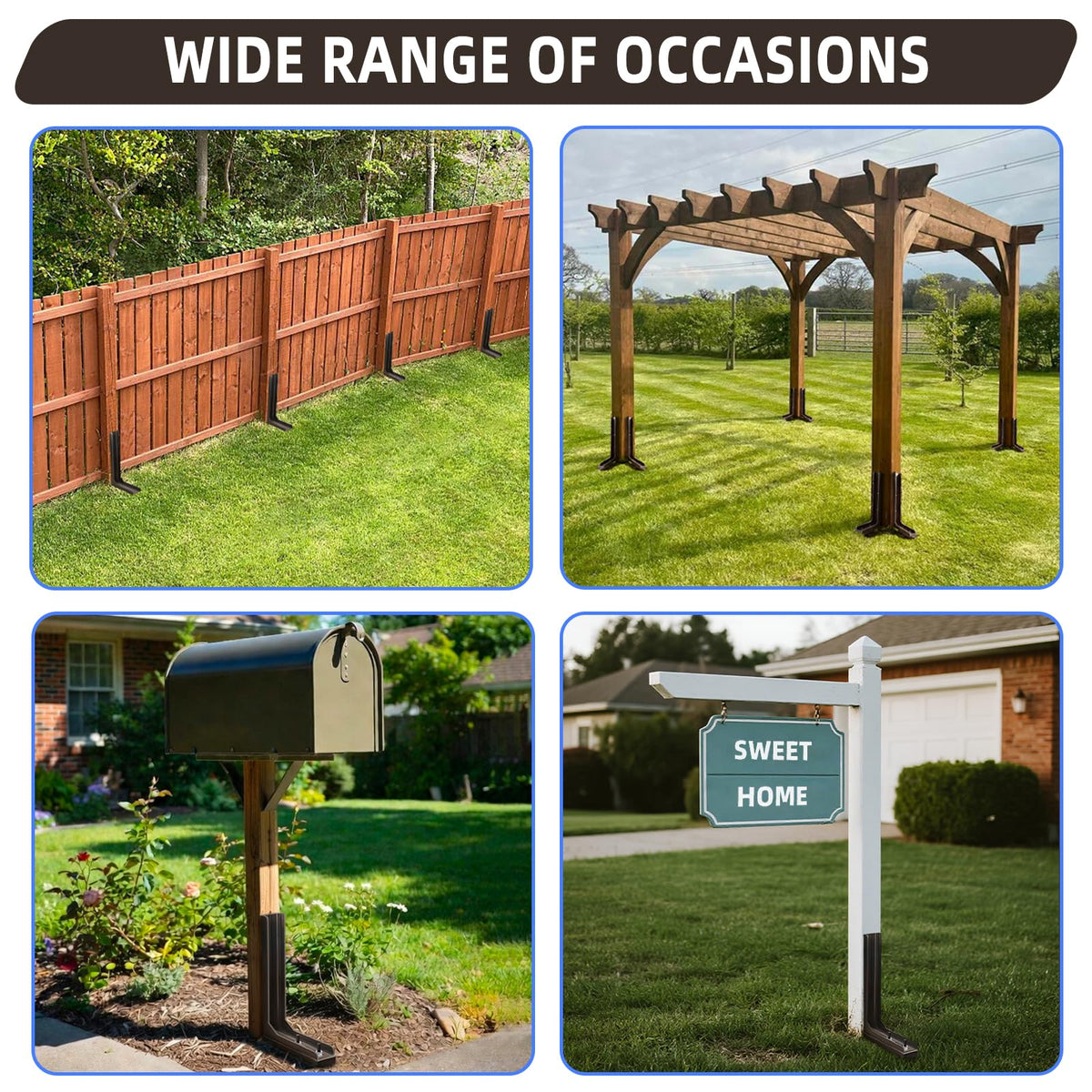KD STONEDGE easy installation without removing posts saves time