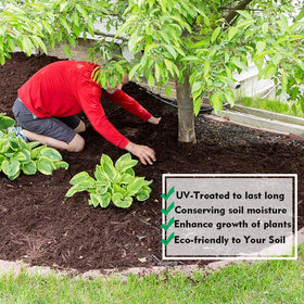 Kdgarden easy-install weed barrier simplifies bed setup for any gardener