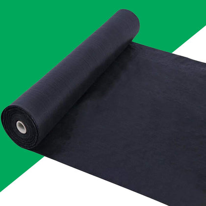 Kdgarden Premium 5oz weed barrier fabric cover improves soil drainage and weed suppression