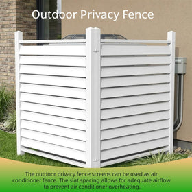 Kdgarden trash can enclosure hides bins neatly in the garden.