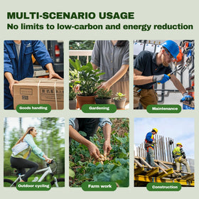 KDK garden gloves flexible fit enhances dexterity for planting and light tasks.
