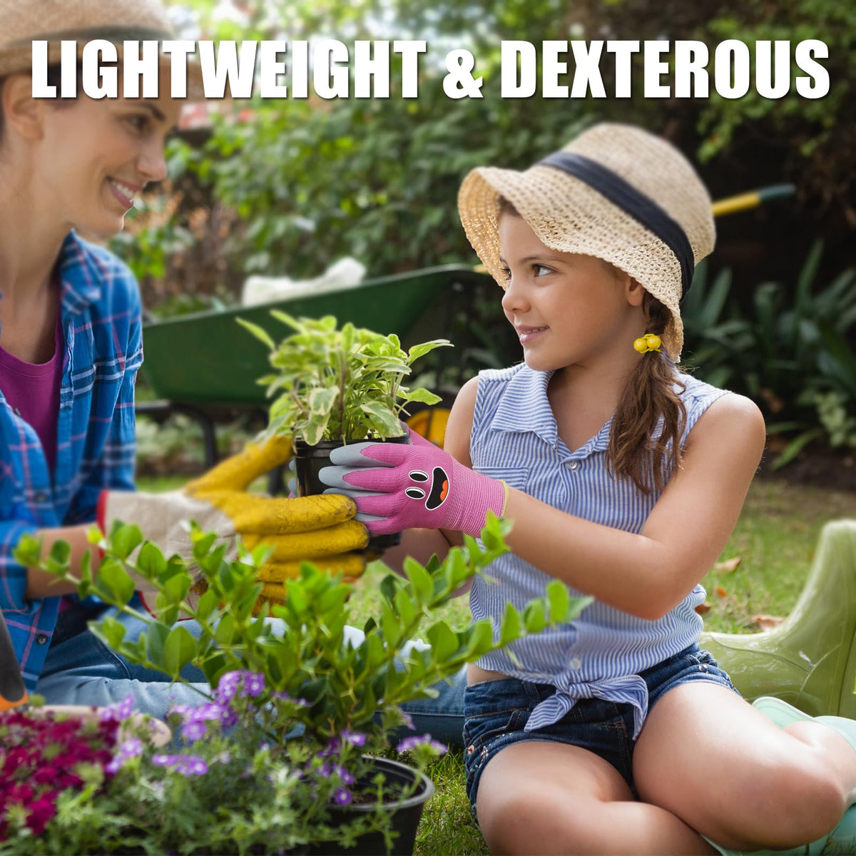 KDK breathable nylon gloves stay light and comfy during long garden sessions