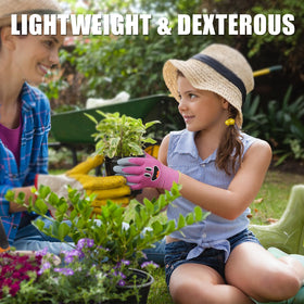 KDK breathable nylon gloves stay light and comfy during long garden sessions