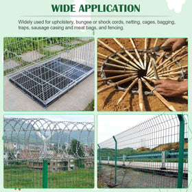Keadic hog rings for bagging and netting projects around home or workshop
