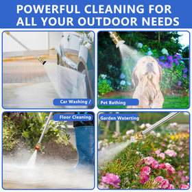 Keaixinyu anti-slip handle improves grip during extended washing tasks.