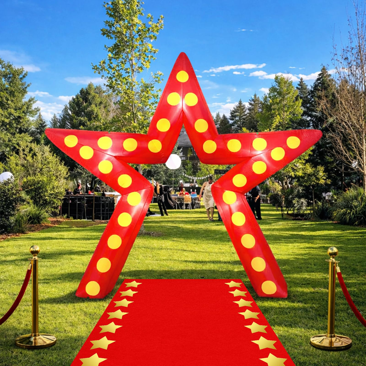 KEASKELL themed outdoor party decor to enhance celebrations