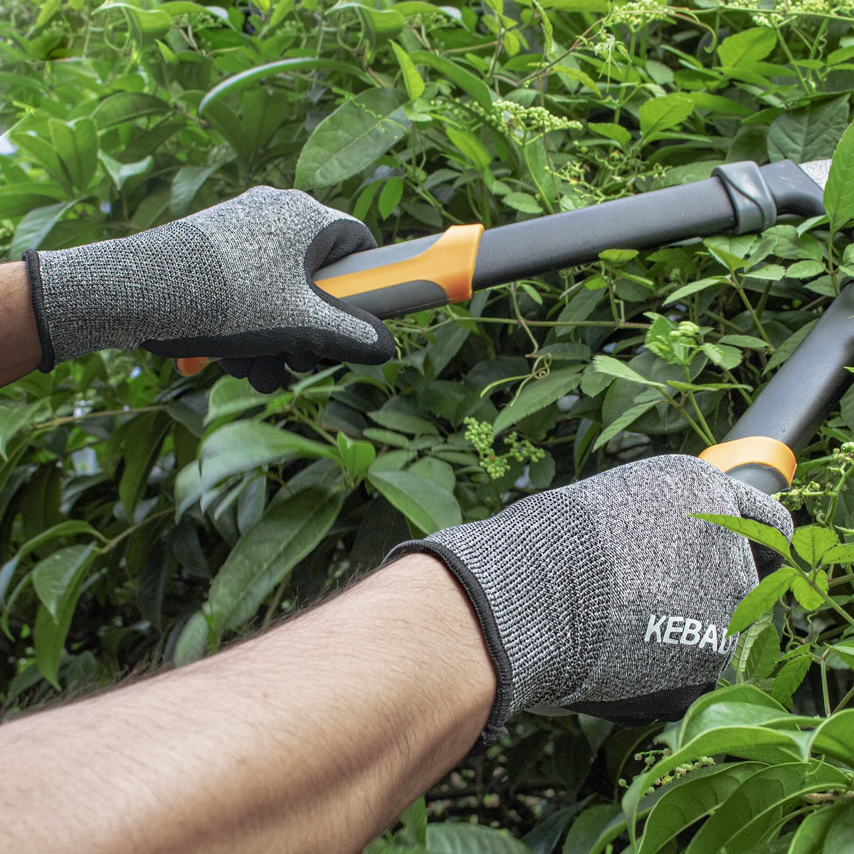 Kebada eco-friendly packaging highlights recycled PET content per pair