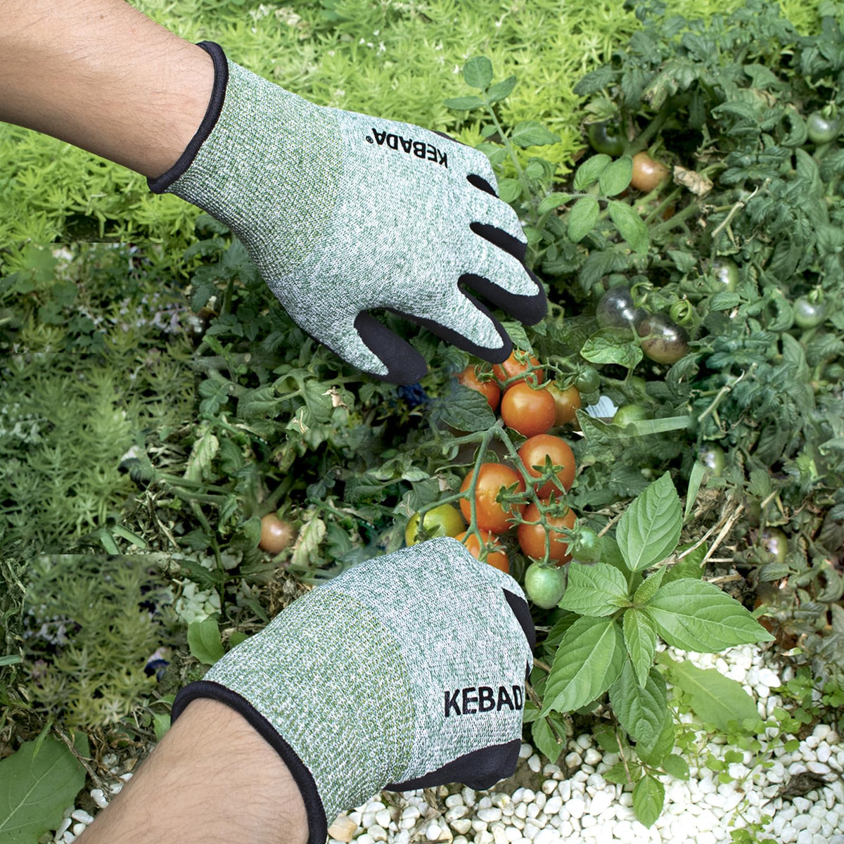 Kebada open-back design keeps hands cooler and lighter while gardening
