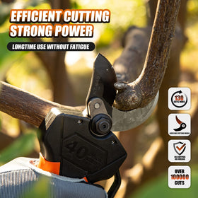 Kebtek KT940 two 2Ah batteries included for extended pruning sessions