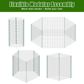 Kecaopdt wind resistant garden protection suitable for small outdoor plots.