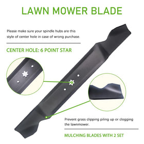 KEDAKEJI 94204244a blade metal texture emphasizes rugged durability for tough lawns