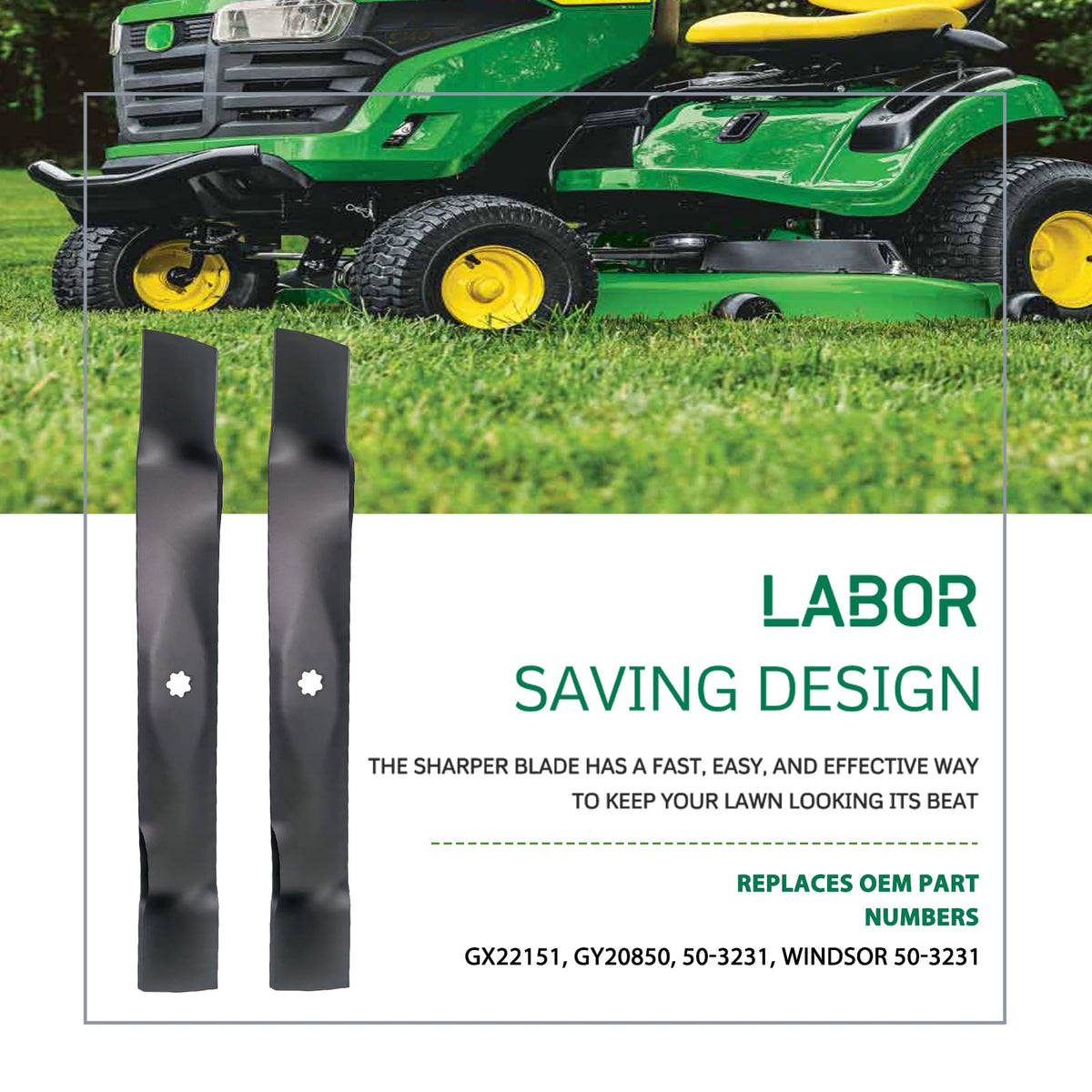 KEDAKEJI blade packaging shown, easy to handle and install