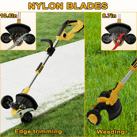 KEDIRYRE safety features reduce risk during yard work.
