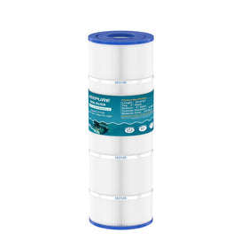 KeePure Jandy CS150 filter cartridge close-up highlighting advanced filtration fabric for clearer water.