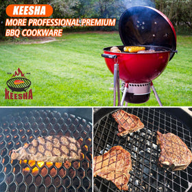 KEESHA 22-inch compatible models cover Weber and similar kettles
