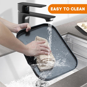 KEESHA non-stick ceramic coating griddle plate enables easy cleaning after cooking.