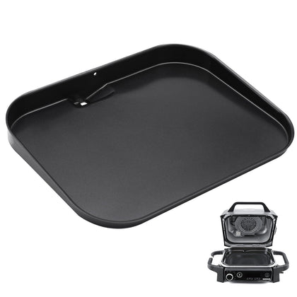 KEESHA OG701 griddle plate with ceramic coating for easy cleanup.