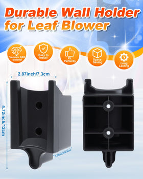 KeeTidy reinforced ABS wall mount withstands daily garage use.
