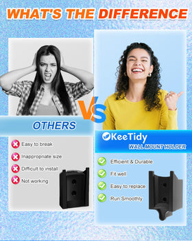 KeeTidy wall storage keeps your EGO blower off the floor.