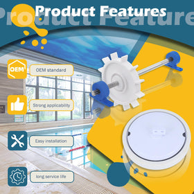 Kefly pool cleaner drive shaft kit provides solid propulsion for stable cleaning