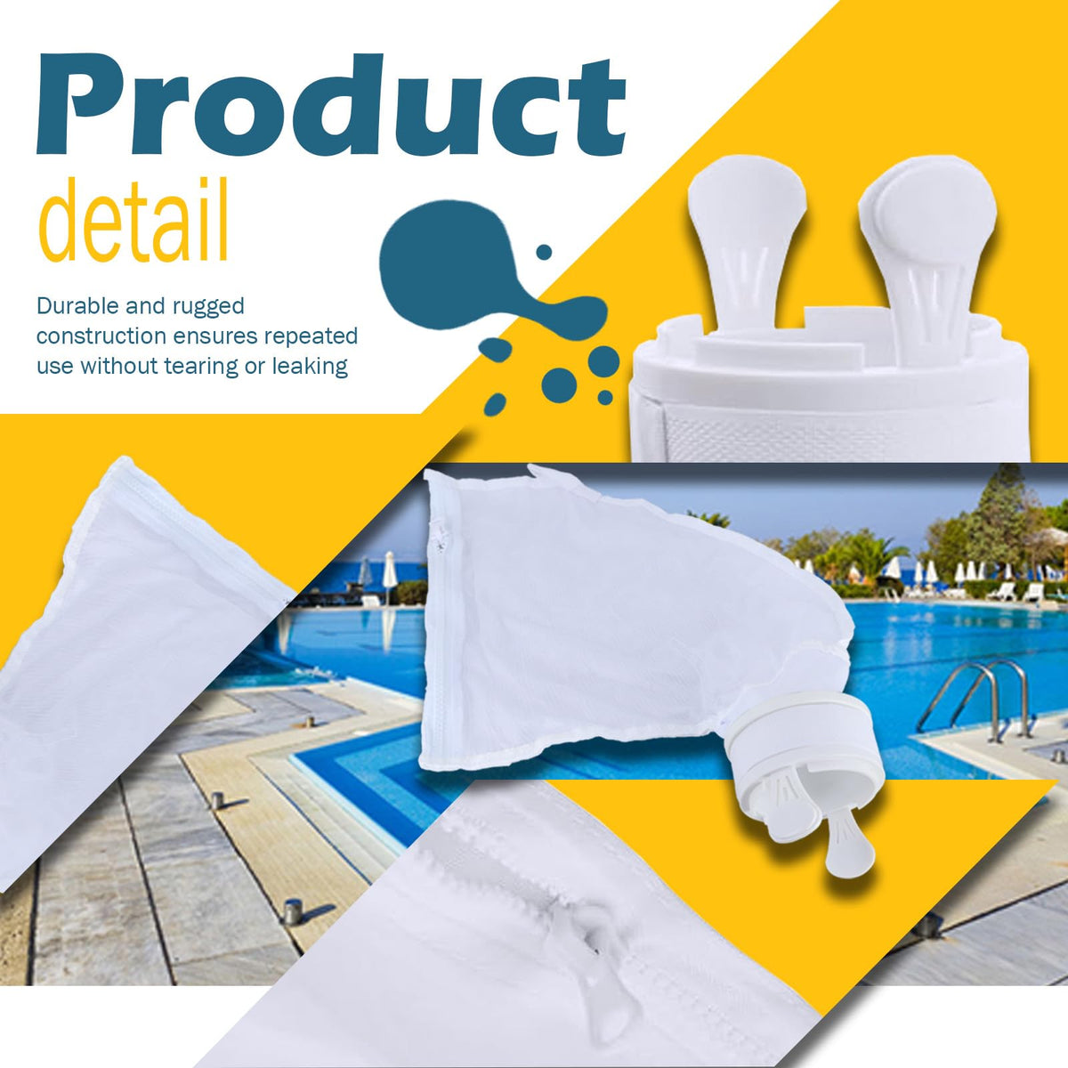 Kefly pool cleaner small idler wheel ensures steady movement along pool walls