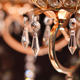 Kehail Christmas decor prism hanging for festive holiday light appeal