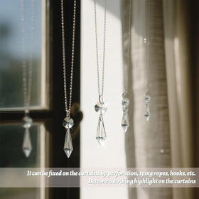 Kehail window hanging prism adds sparkle to daylight